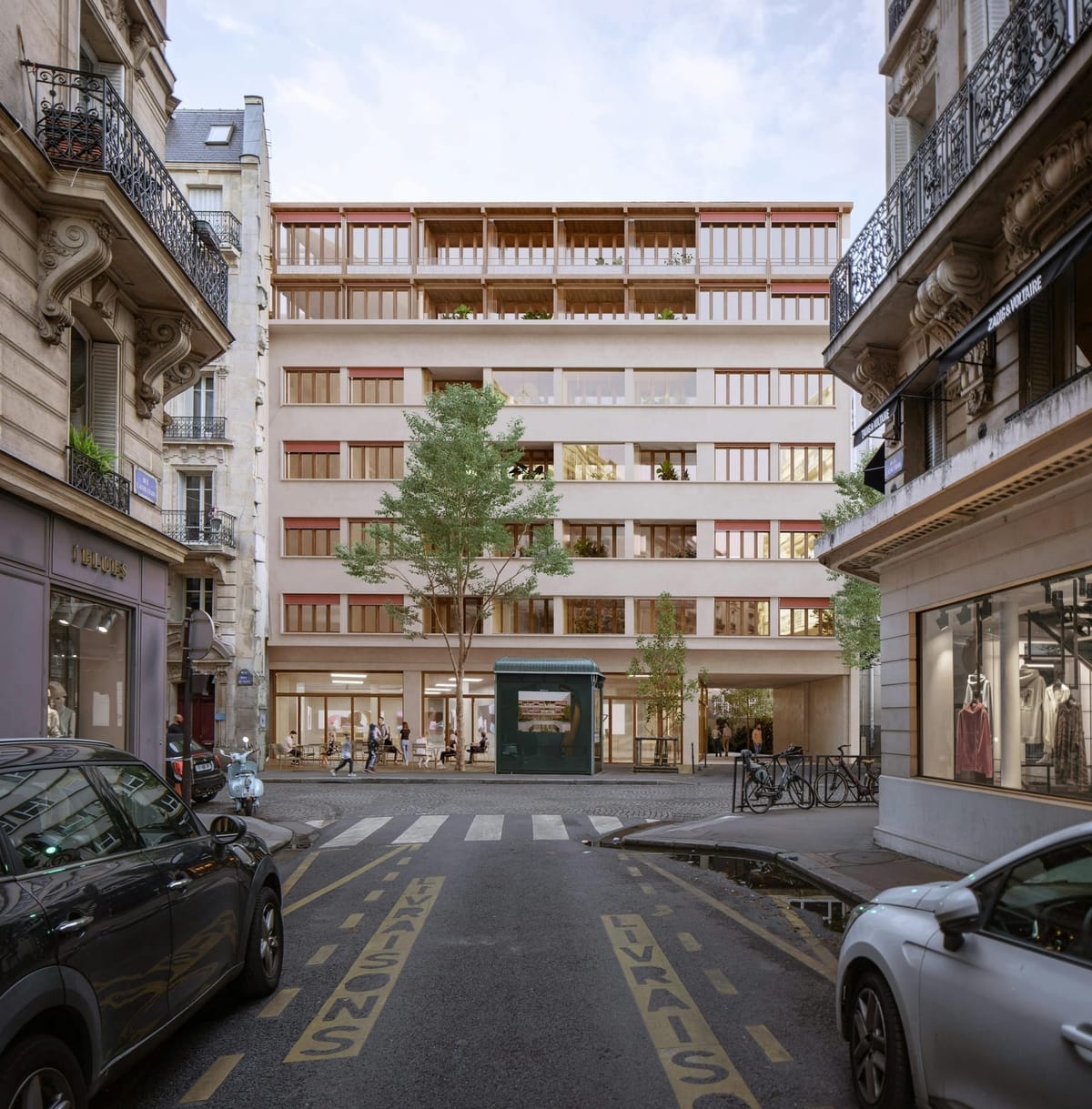 Belval & Parquet Architectes | repensent le N.19 Passy entre nature et lumière